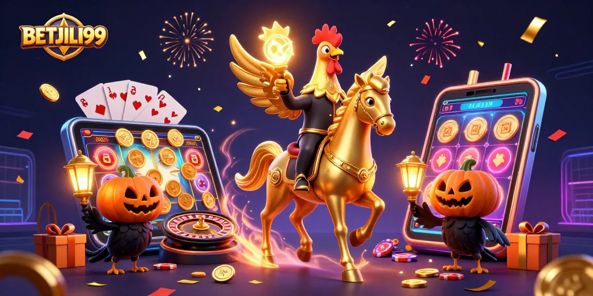 Win big with BETJILI99 in a vibrant, 3D casino adventure featuring dynamic characters and games.