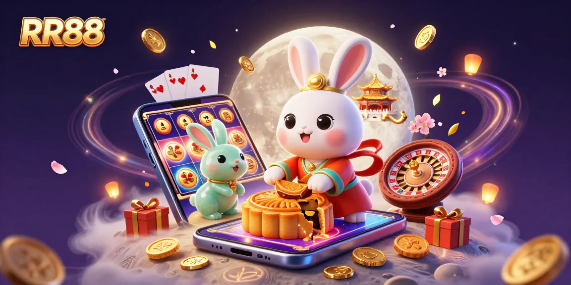 Engage in thrilling gameplay at RR88 with vibrant casino elements and characters.
