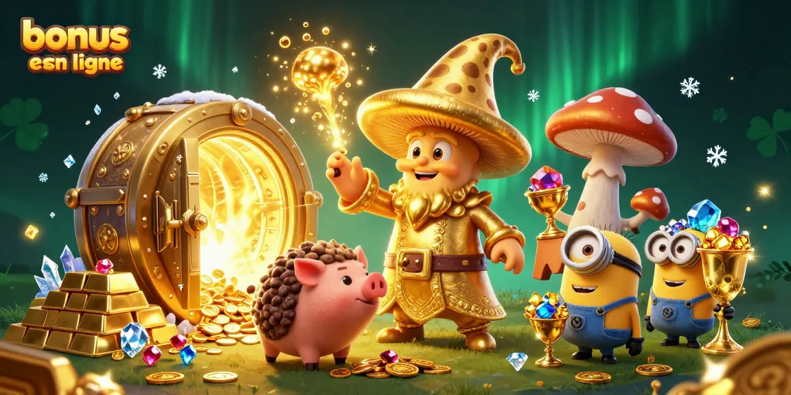 Boostez vos gains avec un bonus de casino en ligne éclatant et des gemmes étincelantes.