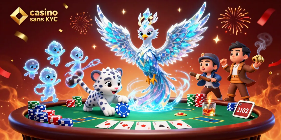 Venez découvrir les jeux de casino live sans KYC avec des personnages animés et des éléments captivants.