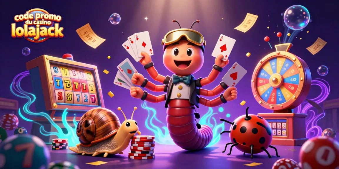 Spin for big wins with the latest code promo du casino lolajack, featuring dynamic casino elements.