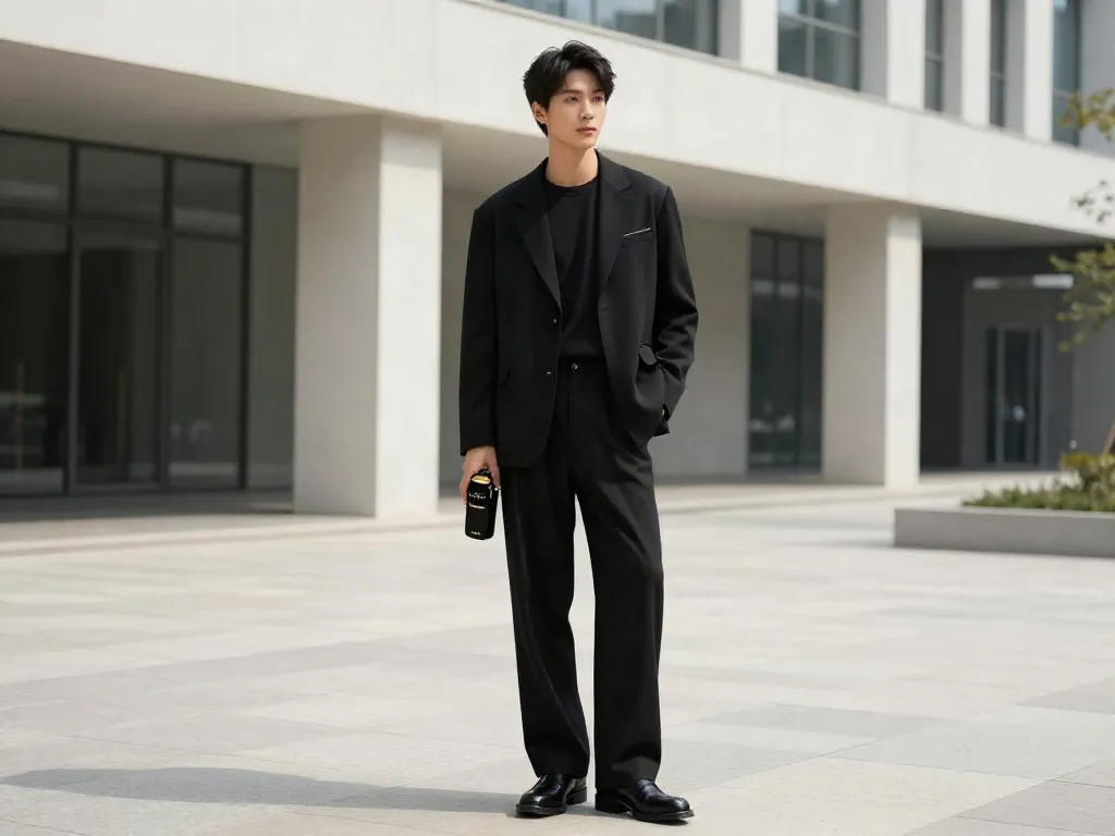 ROKOK88's black-themed products showcased in a stylish urban setting, embodying elegance and sophistication.