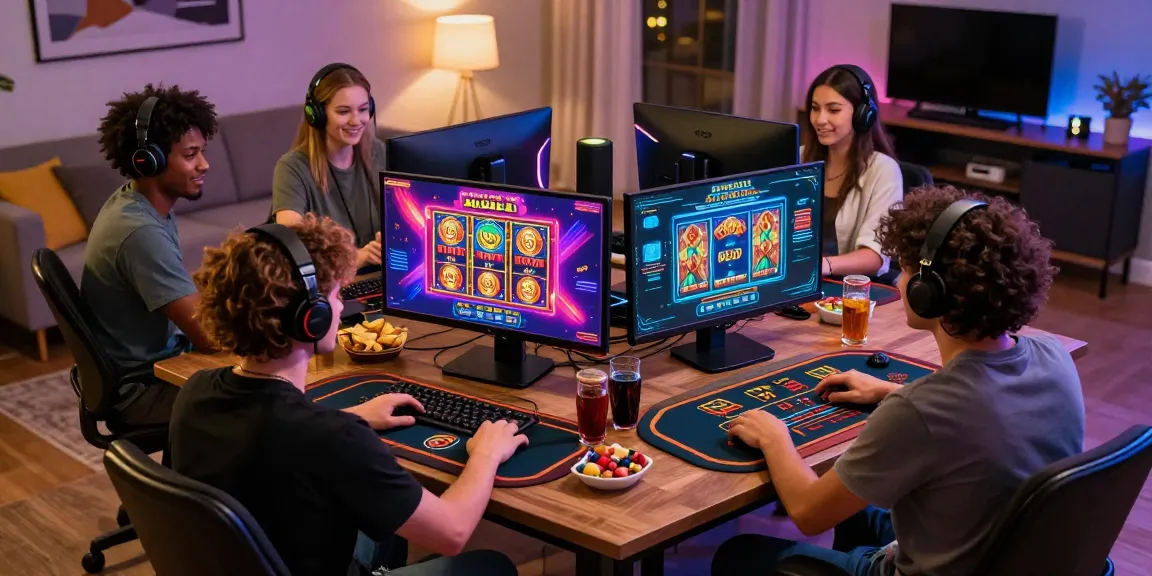 Engaging judi live casino scene with players enjoying a thrilling online gaming experience.