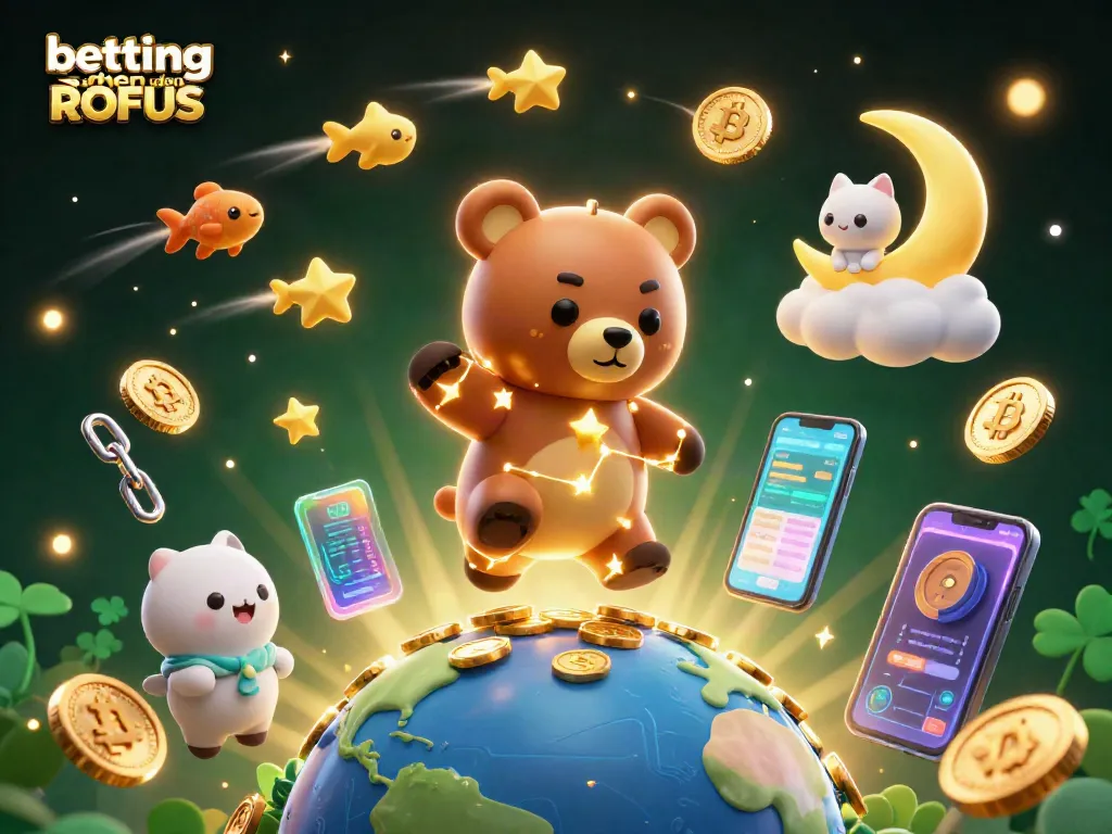 Experience exciting betting sider uden ROFUS with golden star characters and dynamic casino elements.