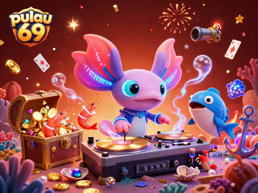 Experience pulau 69 with vibrant underwater casino action featuring lively characters and dazzling elements.