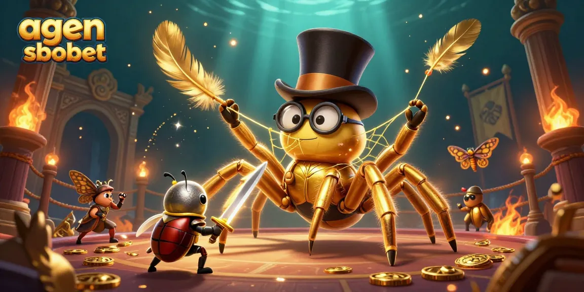 Explore strategic betting tips with agen sbobet in a captivating illustrated casino scene.