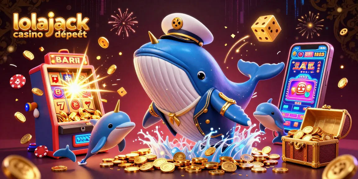 Experience thrilling action at lolajack casino sans dépôt with vibrant 3D characters and dynamic gambling scenes.