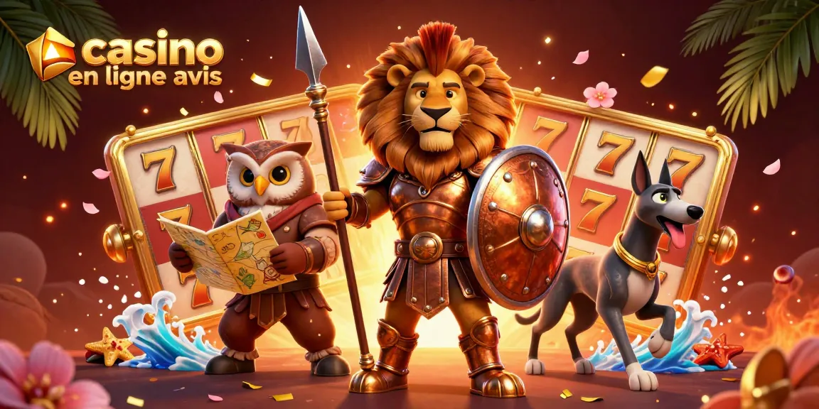 Joue sur un casino en ligne avis avec des personnages 3D fascinants dans un décor vibrant de jeux.
