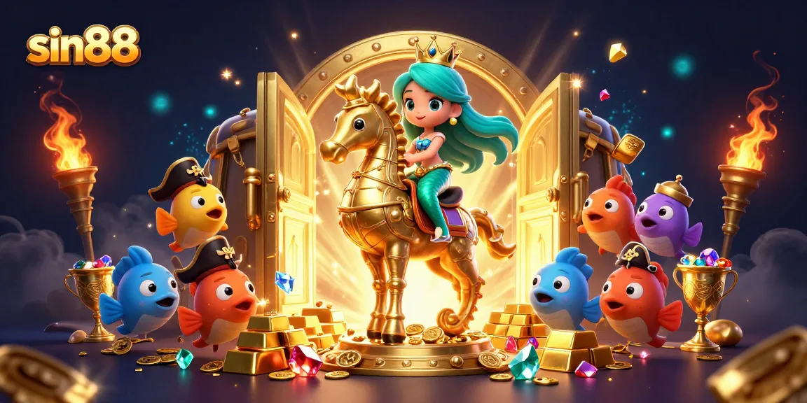 Join the thrilling world of sin88 with a vibrant underwater casino adventure filled with treasures!