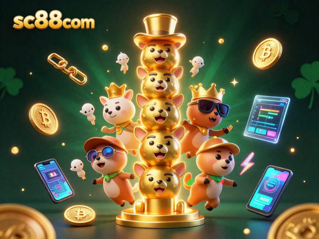 Engage with sc88com through vibrant gaming adventures featuring dynamic characters and cryptocurrency elements.