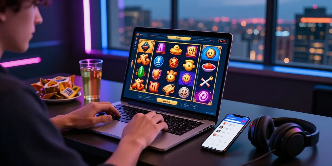 The dynamic daftar slot gaming experience showcased with vibrant visuals and engaging atmosphere