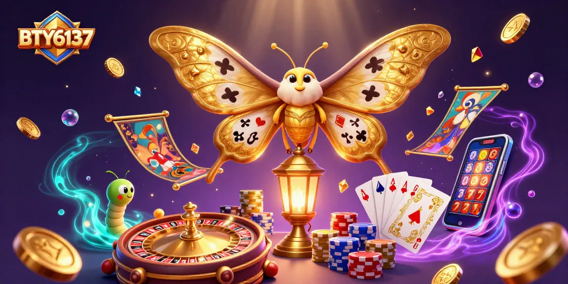 Capture winning moments with BTY6137, showcasing a vibrant casino scene featuring captivating characters and elements.