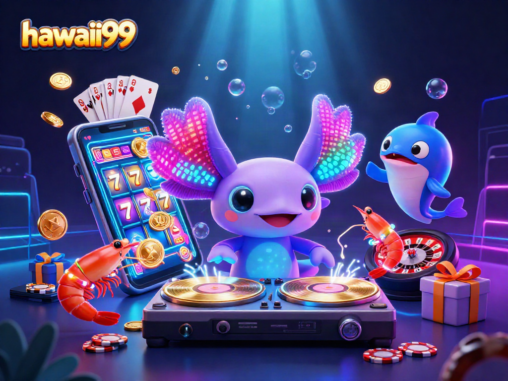 Play vibrant games and win with hawaii99's exciting slot experiences and lively underwater characters.