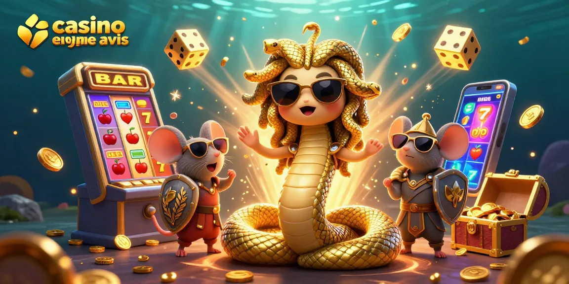 Découvrez un paysage dynamique de casino en ligne avis, avec des personnages uniques rendant hommage aux jeux.